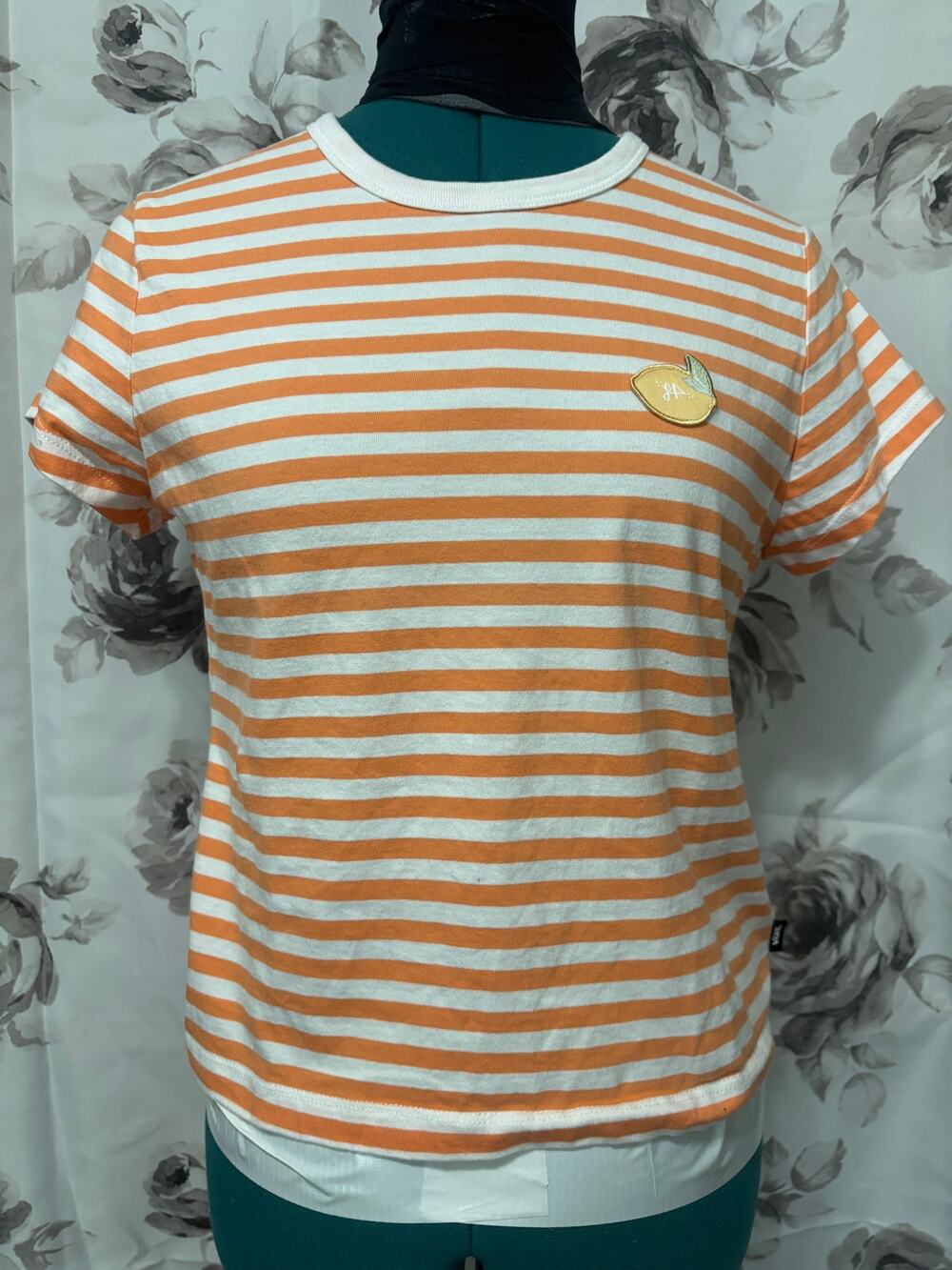 Women's limited edition Vans LA striped t-shirt size Medium